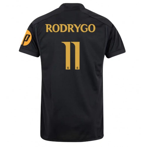 Pánský Fotbalový dres Real Madrid Rodrygo Goes #11 2023-24 Třetí Krátký Rukáv